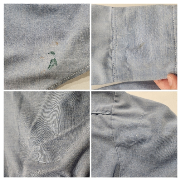 MWG Apparel Corp | Blue Chambray Western Cowboy Shirt - Pro Rodeo Canada - Picture 7 of 15